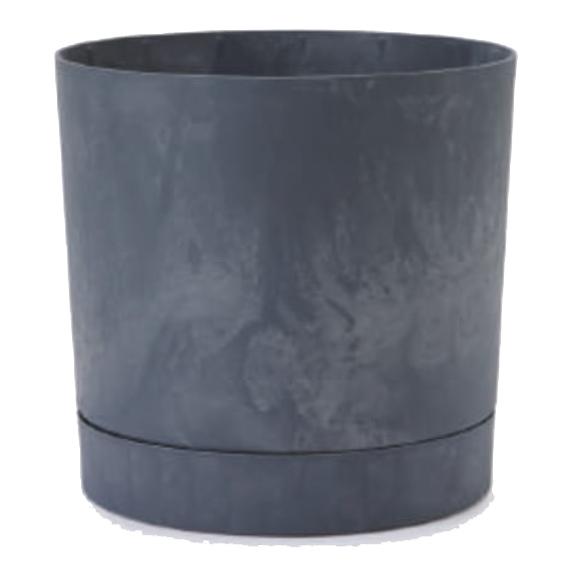 花・観葉植物用ポット プロスパー トゥーボ B L 35/A マレンゴ（1個入り）pp-tu1h35e [KTp221] 中型ポット 受皿付 （代引き不可）ホテル・オフィスビル・店舗 エクステリア インテリア