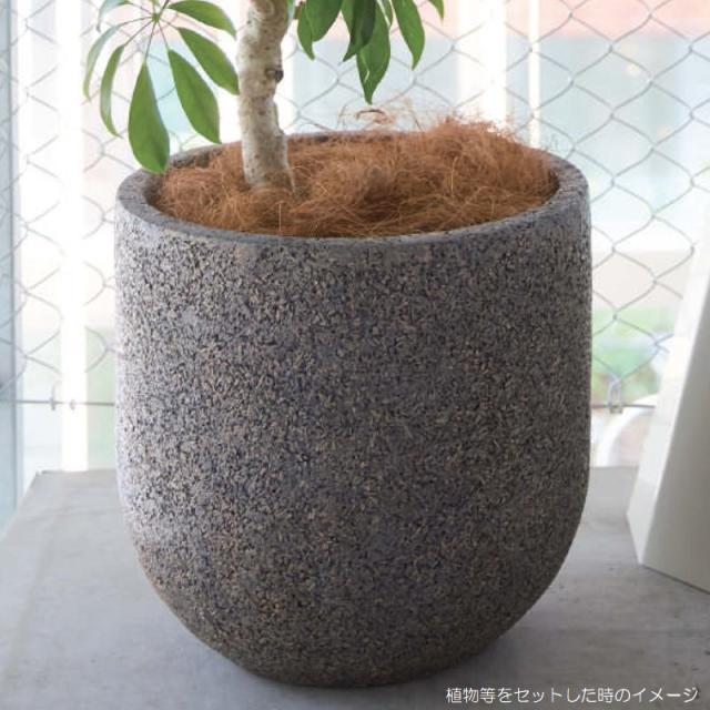 花・観葉植物用ポット ネイチャーズキャスト ユーポット L 50/C グレー（1個入り）kol-nc2h5e [KTp355] 大型鉢カバー （代引き不可）ホテル・オフィスビル・店舗 インテリア ディスプレイ