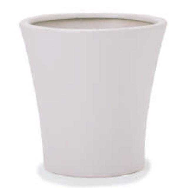 花・観葉植物用ポット WYモダン モダン WY15 マット釉 鉢カバー 13号用/A 簡易版 白（1個入り）wy-15mw13v [KTp343] 大型鉢カバー （代引き不可）ホテル・オフィスビル・店舗 インテリア ディスプレイの通販は