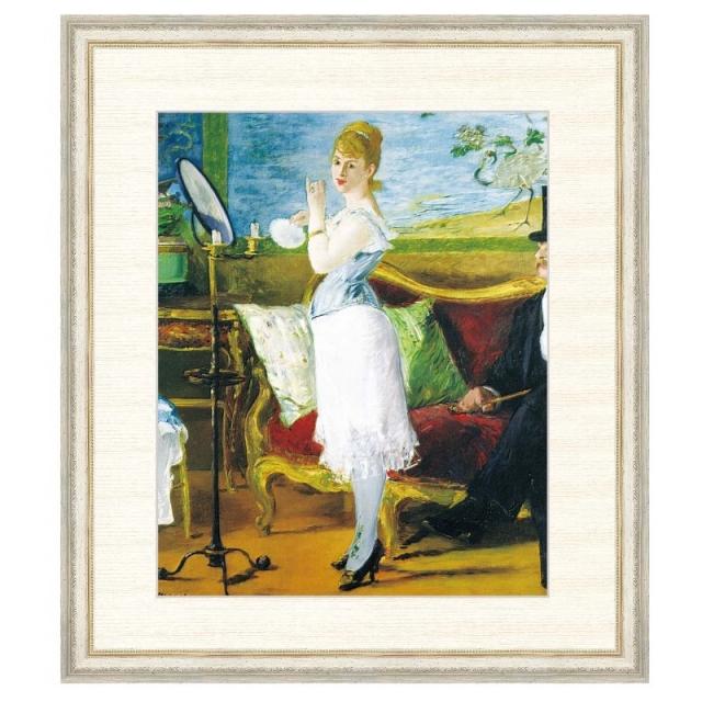 世界の名画 ジャン＝フランソワ・ミレー 晩鐘 F8 [g4-bm104-F8