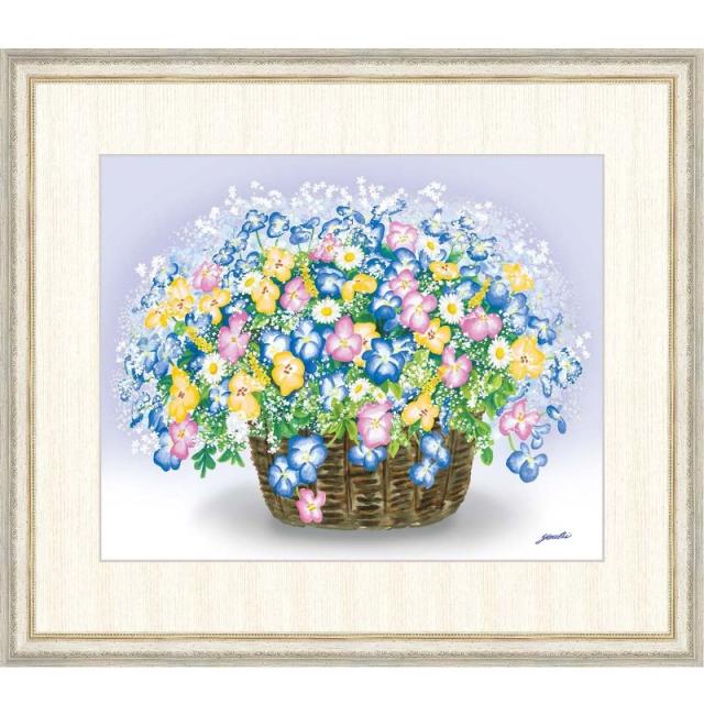 富岳飛翔　森山観月 日本画 森山観月 富岳飛翔（ふがくひしょう） F8 慶祝画 [g4