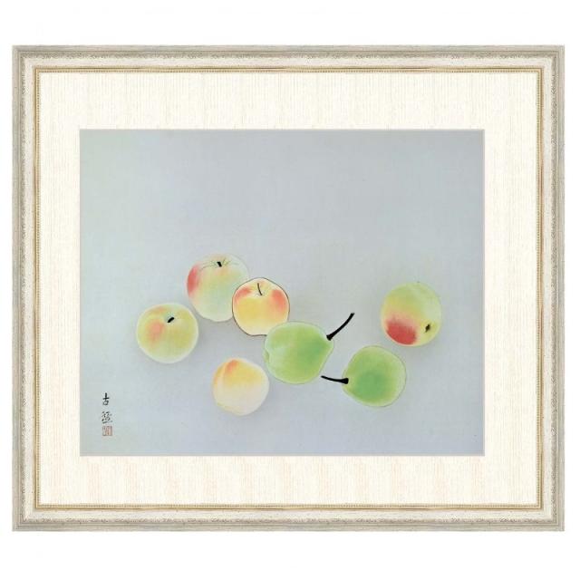 日本の名画 小林古径 果子（かし） F8 [g4-bn101-F8] インテリア