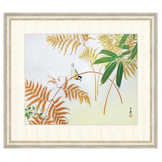 日本の名画 川合玉堂 野末の秋（のずえのあき） F8 [g4-bn118-F8] インテリアの通販は