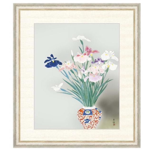 直筆水彩画 COUNTRY JEWEL by PAT BREY