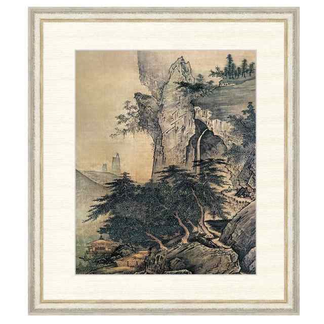 日本の名画 雪舟 四季山水図(夏)(しきさんすいず・なつ) F8 日本の名画 雪舟 四季山水図(夏)(しきさんすいず・なつ) F8