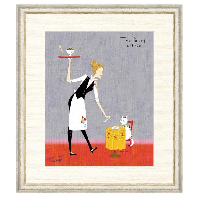 〔日本画額〕木製フレーム 和額 色紙額 色紙Fサイズ 木製日本画額F6サイズ（410×318mm） ウグイス 日本画額 〕木製フレーム 和額 色紙額 色紙Fサイズ 木製日本画額 F10