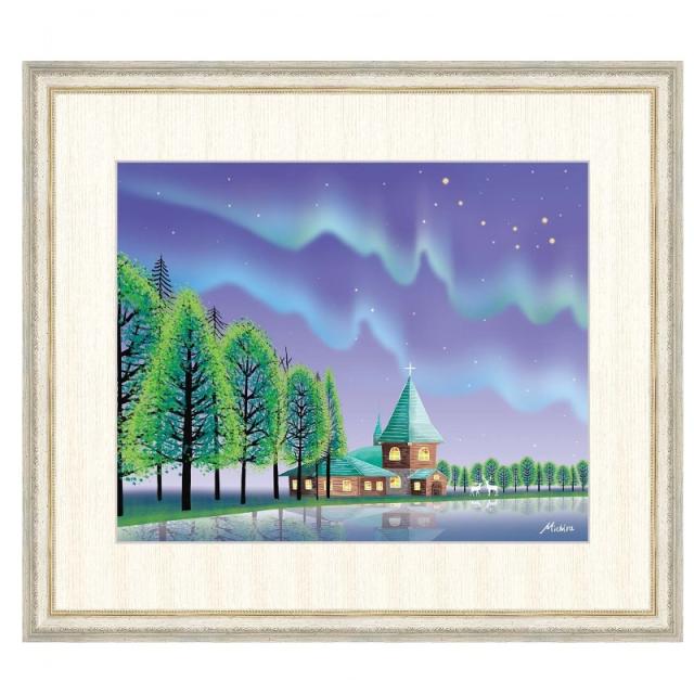 インテリアアート 田口 みちる（たぐち みちる） 北極星 F8 [g4-cl009-F8] インテリアの通販は