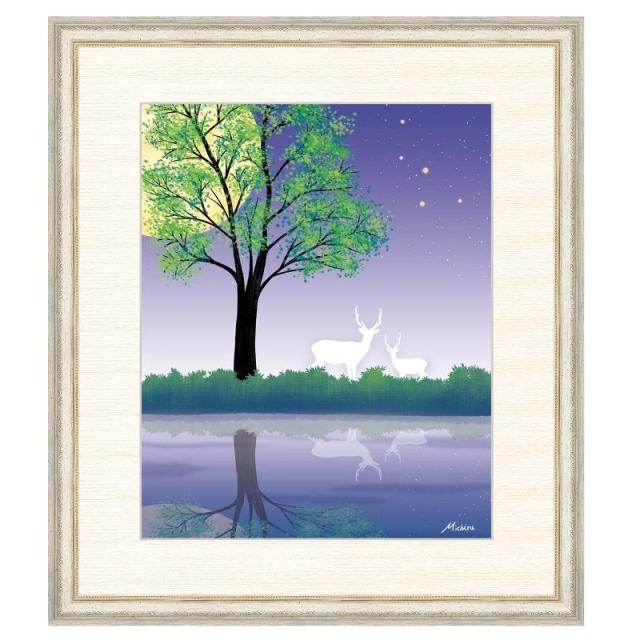 インテリアアート 田口 みちる（たぐち みちる） カシオペヤ座 F8 [g4-cl010-F8] インテリアの通販は