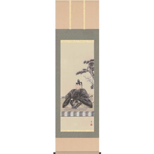 [掛軸][天神]鈴村秀山[尺五][慶祝・縁起の掛け軸][H29C4-006]【代引き不可】