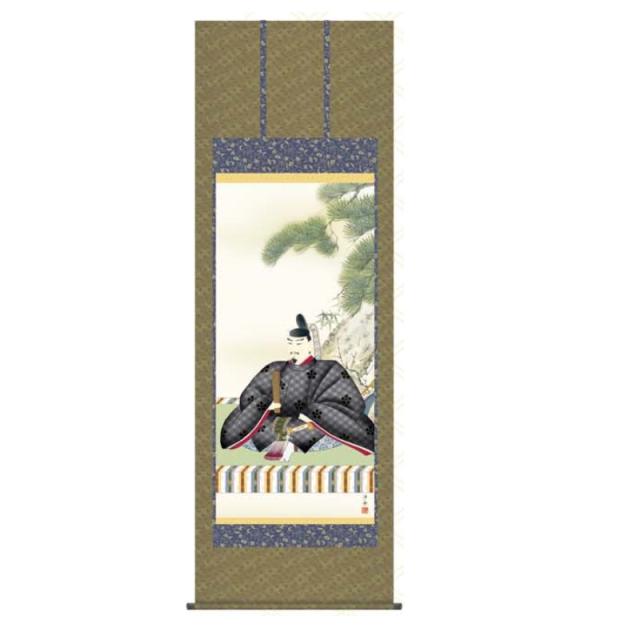 掛軸 【天神】 [小野洋舟] 尺八 [T1C4-043]【代引き不可】