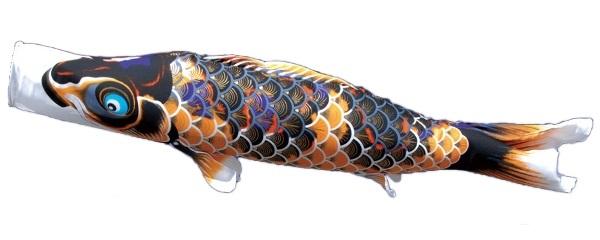 徳永 鯉のぼり 庭園用 ポール別売り 大型鯉 4m鯉3匹 ちりめん京錦 桜風吹流し 撥水加工 日本の伝統文化 こいのぼり