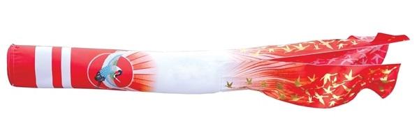徳永 鯉のぼり ベランダ用 スタンドセット （水袋）ポールフルセット 1.5m鯉3匹 真・太陽 日之出鶴吹流し 撥水加工 日本の伝統文化 こいのぼり_6