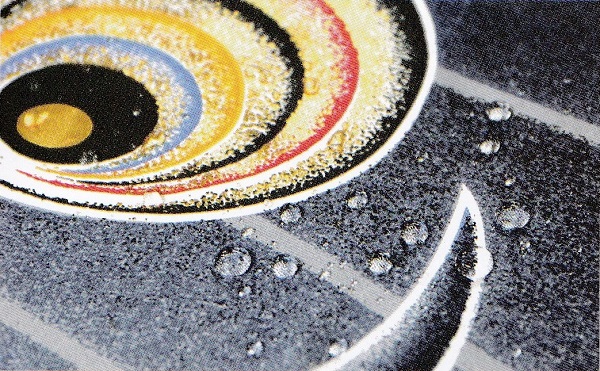 徳永 鯉のぼり ベランダ用 スタンドセット （水袋）ポールフルセット 1.5m鯉3匹 真・太陽 日之出鶴吹流し 撥水加工 日本の伝統文化 こいのぼり_4