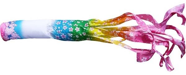 徳永 鯉のぼり 庭園用 ポール別売り 大型鯉 4m鯉3匹 ちりめん京錦 桜風吹流し 撥水加工 日本の伝統文化 こいのぼり