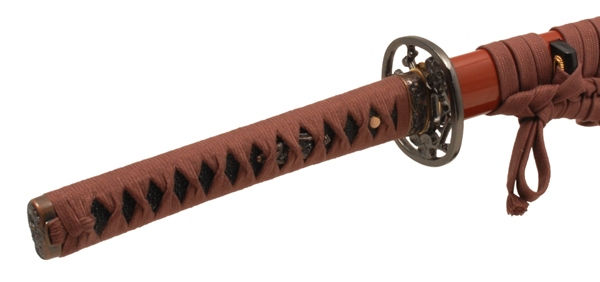 模造刀 守刀 長寿斎綱俊 総糸巻短刀 幕末期 父子名工 短刀 掛け台付 zs-511 日本刀 美術刀剣 おもちゃ 通販 代引き不可 模造刀 守刀 長寿斎綱俊 総糸巻短刀 （幕末期 父子名工） 短刀 [zs-511