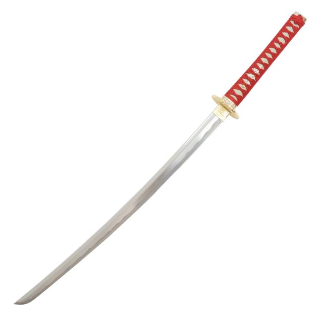 模造刀 戦国シリーズ 明智 光秀 大刀 乱れ刃紋刀身 メッキ合金[neu073n]（代引き不可） 模造刀 戦国シリーズ 明智 光秀 八角麻文様鍔 大刀 乱れ刃紋刀身