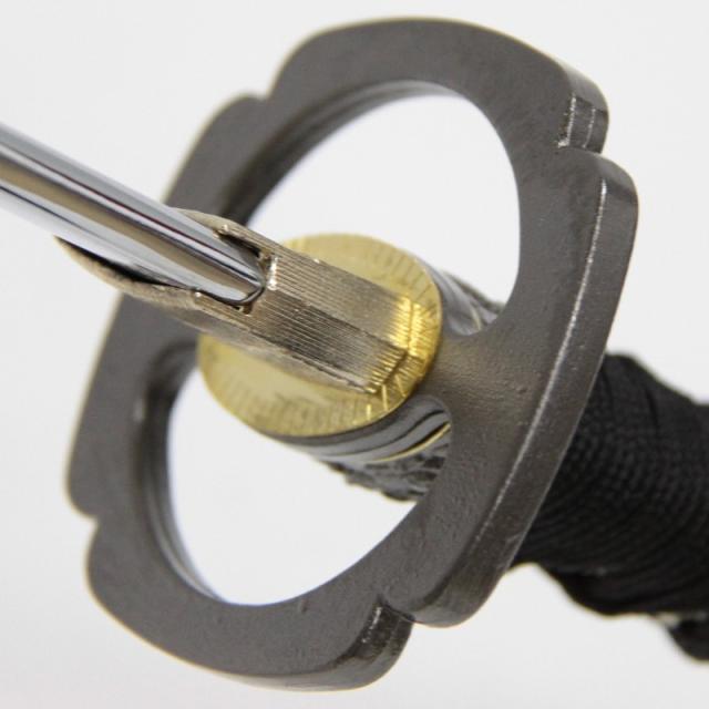 模造刀 柳生シリーズ 柳生 掛け台・刀袋付 大刀 刃紋入り刀身 メッキ合金 neu102 日本刀 美術刀剣 おもちゃ 通販 代引き不可