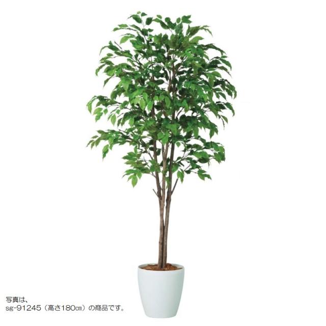 人工観葉植物 ベンシャミナスプラッシュトリプル 150 natural ポット付き 高さ150cm （P59-91246) （代引き不可） インテリアグリーン フェイクグリーンの通販は 49,140円