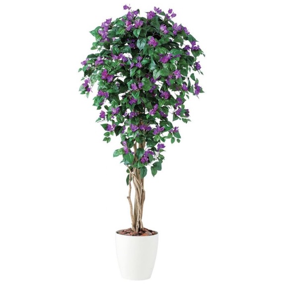 人工観葉植物 ブーゲンビレアリアナ 180 ポット付き 高さ180cm （P95-91634) （代引き不可） インテリアグリーン フェイクグリーン