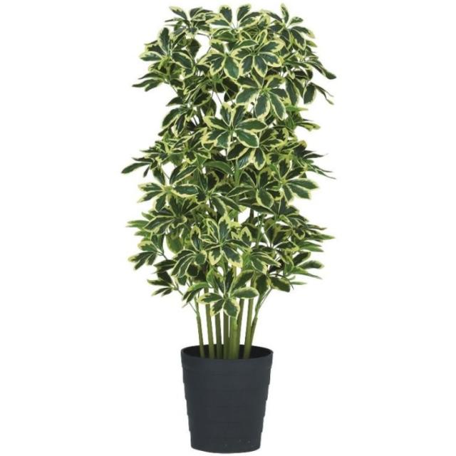 人工観葉植物 イエローカポック 100 ポット付き 高さ100cm （P44-91828) （代引き不可） インテリアグリーン フェイクグリーンの通販は 32,500円