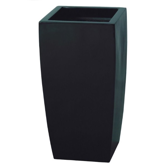 インテリア ポット プランター L スクエア -L square- （BK） 高さ64.5