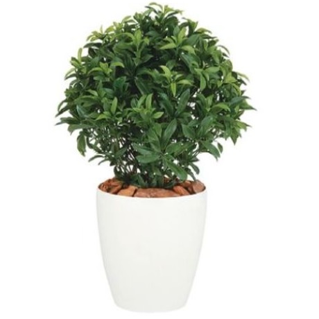 人工観葉植物 ベイリーフ 70 ポット付き 高さ70cm （P80-99141) （代引き不可） インテリアグリーン フェイクグリーン