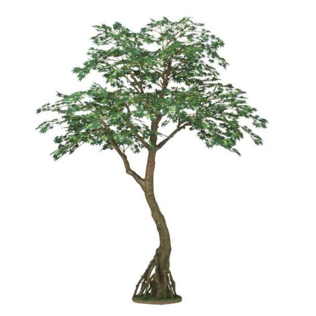 人工観葉植物 ヤマモミジ GREEN コアッド 230 ポット付き 高さ230cm （P18-99337) （代引き不可） インテリアグリーン フェイクグリーン 113,100円