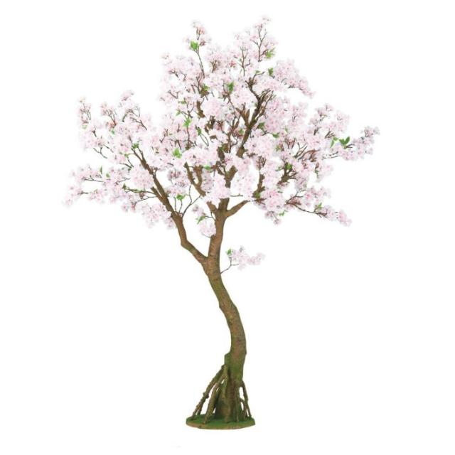 人工観葉植物 桜 コアッド 230 ポット付き 高さ230cm （P19-99341) （代引き不可） インテリアグリーン フェイクグリーン