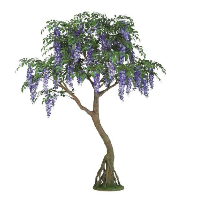 人工観葉植物 藤 コアッド 200 高さ200cm （P19-99344) （代引き不可） インテリアグリーン フェイクグリーン