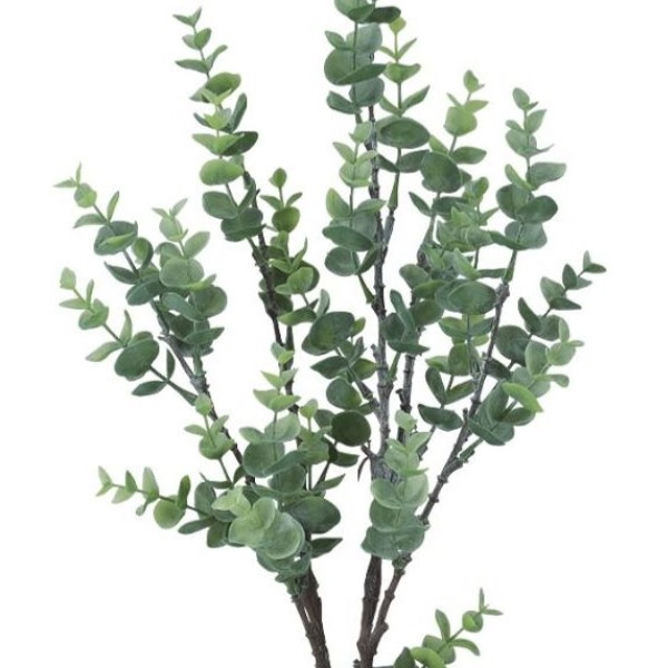 人工観葉植物 ユーカリーポット ポット付き 高さ50cm （P109-99466) （代引き不可） インテリアグリーン フェイクグリーン_1