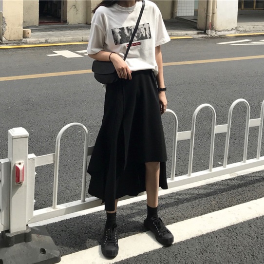 ライン 没頭する ポーン アシンメトリー ファッション レディース Magnusson Mx Se Org