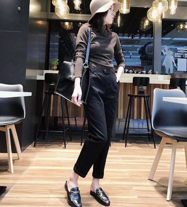 チノパンツ レディース スリムパンツ 黒 ベージュ ロールアップ ロングパンツ ウエストゴム マニッシュ 春 夏 レディースパンツ オフィの通販はau Wowma Vestito