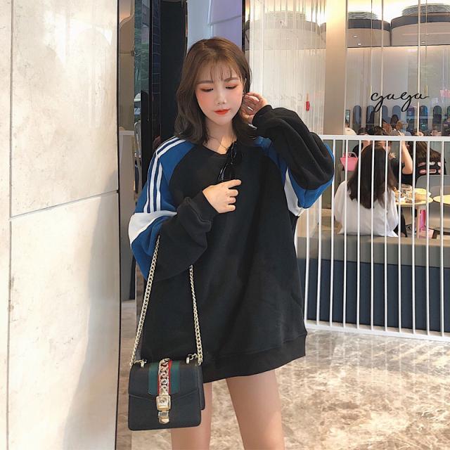 レディース トレーナー 春服 ライントレーナー 韓国 ファッション レディース ストリート オーバーサイズ トレーナー 冬物 レディース ビの通販はau Pay マーケット Vestito