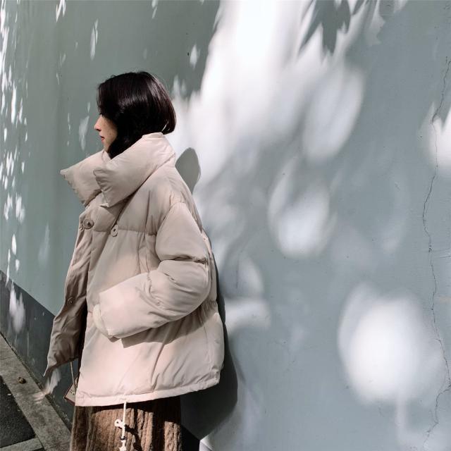 ダウンジャケット レディース 冬服 韓国 ファッション レディース 送料無料 中綿 ダウン ジャケット ショート ダウン ボリューム 冬 アの通販はau Pay マーケット Vestito