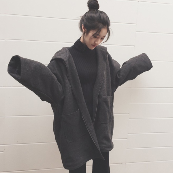 レディース パーカー コート 韓国 ファッション レディース 冬物 コート ロングパーカー 裏地付き コート パーカー ジャケット 冬服 レデの通販はau Pay マーケット Vestito