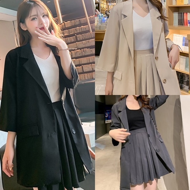 セットアップ レディース 秋服 スカート 秋 ジャケット 韓国 ファッション レディース プリーツ 上下セット 秋新作 秋スーツ カジュアル の通販はau Pay マーケット Vestito