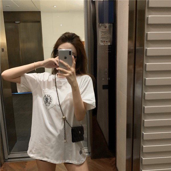 Tシャツ 半袖 レディース 韓国 ファッション バックプリント 半袖 シャツ 春 夏 カジュアル トップス おしゃれ バックシャン プリント Tの通販はau Pay マーケット Vestito