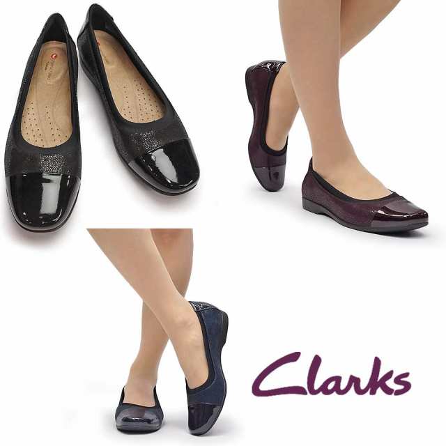 Clarks  クラークス  バレーシューズ パンプス 22.5cm