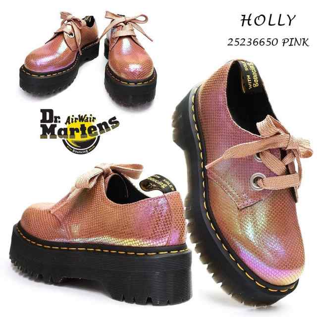 ドクターマーチン 厚底 Holly ホリー レディース 2ホール シューズ ダブルハイト プラットフォーム Dr Martens2 Eye Shoe 2 Eye Shoe の通販はau Pay マーケット マイスキップ