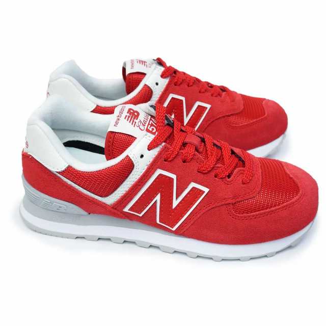 ニューバランス レディース スニーカー Wl574 クラシック レトロ ランニング レザー ウォーキング New Balance Wl574 レッド ブルーの通販はau Pay マーケット マイスキップ