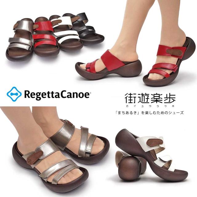 リゲッタ カヌー サンダル レディース Cjeg5223 エッグヒールサンダル ストラップ フラット 日本製 Regetta Canoeの通販はau Pay マーケット マイスキップ