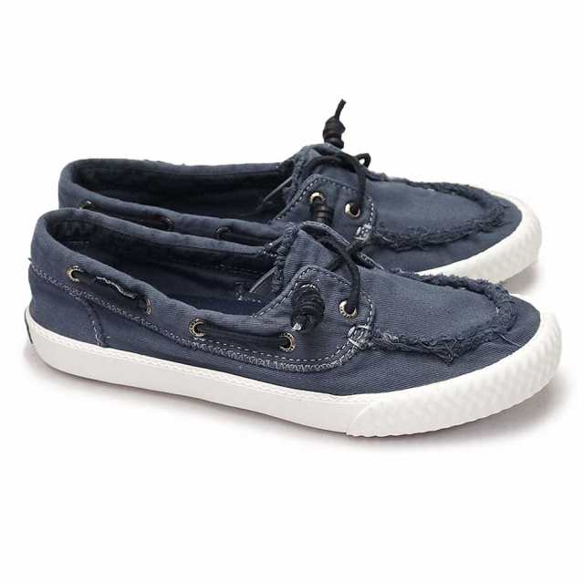 スペリートップサイダー スニーカー レディース デッキシューズ SAYEL AWAY WASHED フラットシューズ キャンバス SPERRY  TOP-SIDER｜au PAY マーケット