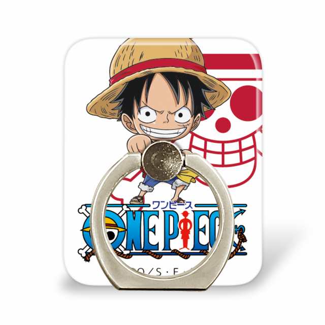 One Piece ワンピース 新世界編 プリント スマホリング スマホ スタンド バンカーリング スマホスタンド ちびキャラ キャラクターの通販はau Pay マーケット ホワイトナッツ