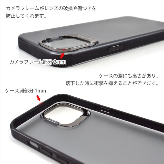 iPhone 14 ケース スタンド iPhone14Pro クリア スタンド付き スタンド