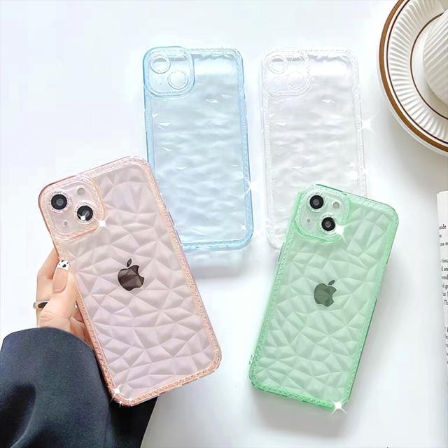 iPhone7 iPhone8 スマホケース ダイヤモンド クリスタル TPU