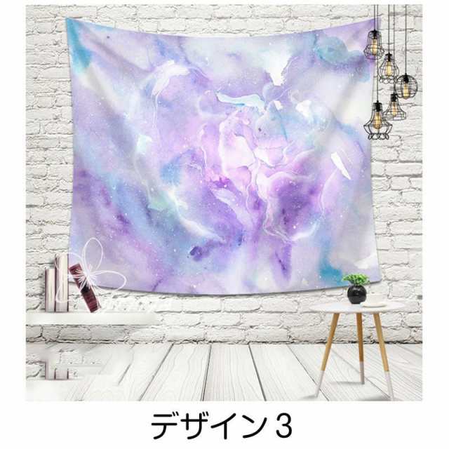 タペストリー パステル マーブル ピンク グリーン パープル ブルー ネイビー 柄 インテリア おしゃれ 大判 大きい 部屋 飾り 飾り付け 壁 ポスター 大理石 背景布 ファブリックポスター インスタ映え グッズ zoom 背景 映え 動画撮影 模様 隠す JITIFAの通販は