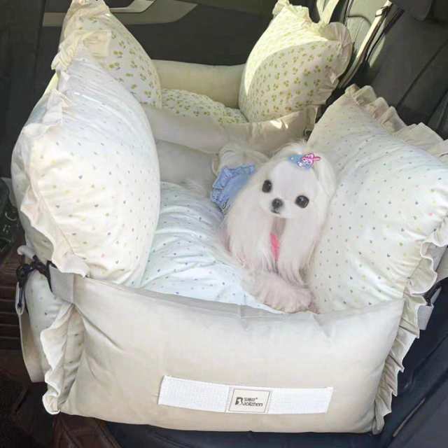 犬 車 ドライブボックス 中型犬 ペット 車用 ペットベッド 犬 ベッド 車 キャリー 座席シート キャリーバッグ 後部座席 車載用 飛び出し