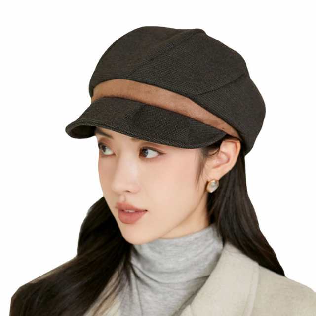 帽子 キャップ キャスケット レディース 大きいサイズ 秋 冬 女性 UV