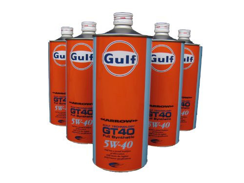ガルフ/Gulf エンジンオイル アロー/ARROW GT40 5W-40 1L×12缶の通販はau PAY マーケット - ショップ八千代 -  カー用品・バイク用品
