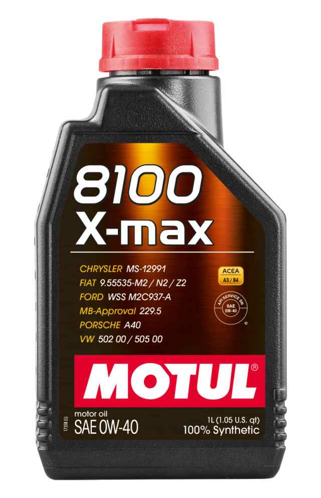 Motul(モチュール)104531 8100 X-MAX 0W40 12X1L